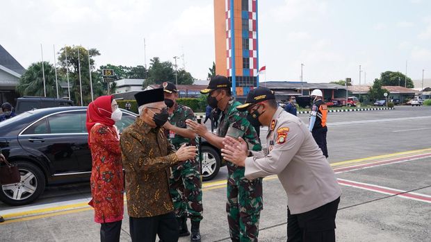 Ma'ruf Amin Bertolak ke Palembang