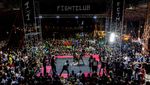Melihat Petarung Amatir Unjuk Kemampuan di Kuil Thailand