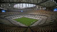 Stadion Lusail mampu menampung 80 ribu penonton dan menjadi yang terbesar di Qatar.