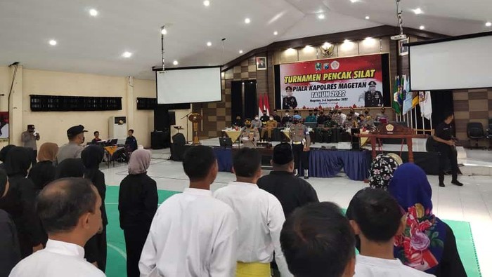 Pesilat Magetan Ikuti Turnamen Seni Beladiri