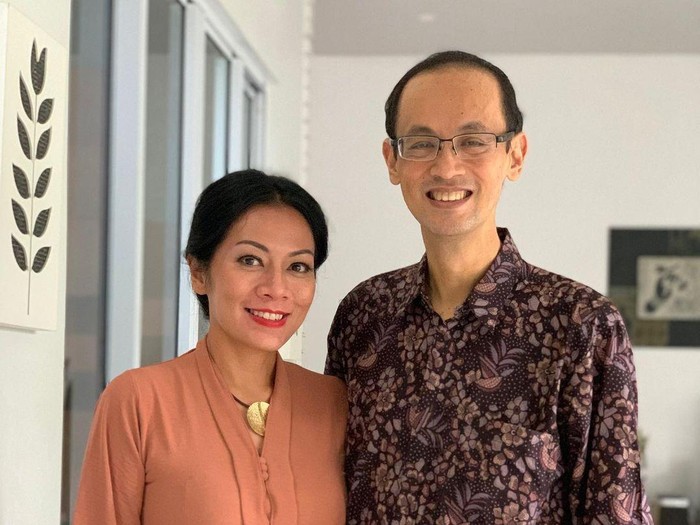 Reza Gunawan dan Dewi Dee Lestari