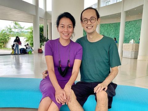 Reza Gunawan dan Dewi Dee Lestari