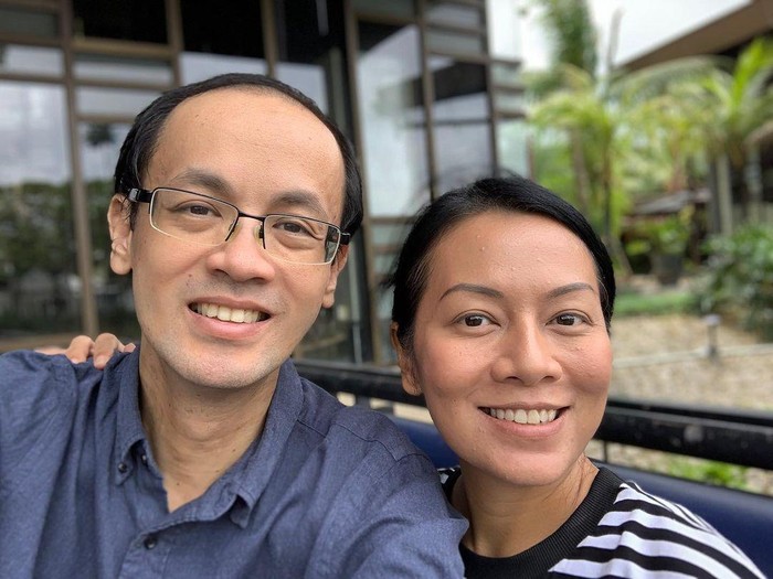 Reza Gunawan dan Dewi Dee Lestari