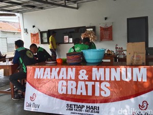 Bantu Warga Terimbas BBM, RM di Majalengka Gratiskan Makanan