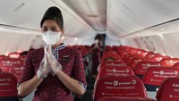 Penerbangan perdana ke Tanjung Pandan dari Pangkalpinang (sebagai rute terpendek) sebagai upaya mendukung perhelatan Presidensi G20 - Aerospace Industry, ujar Danang Mandala Prihantoro, Corporate Communications Strategic of Lion Air. (dok. Lion Air)