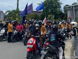 700 Aparat Kawal Massa Demo Kenaikan Harga BBM di Samarinda