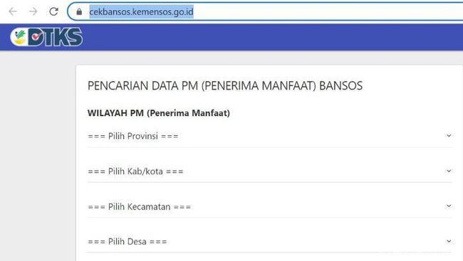 Link dan Cara Cek Penerima Bansos PKH BPNT 2025 Lengkap Jadwal-Nominal