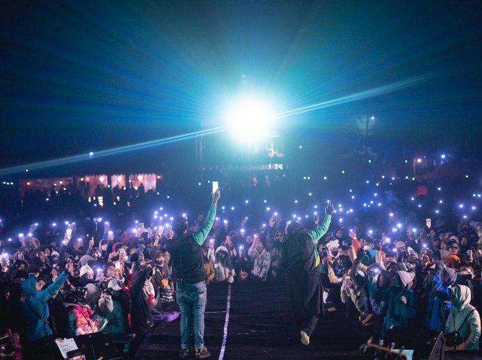 Souljah tampil di Dieng Festival.