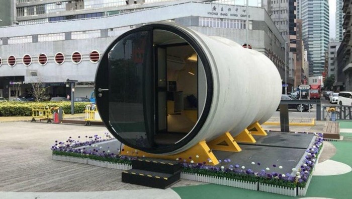 Unik Banget Nih! Rumah Terbuat dari 'Pipa Beton Doraemon' Tren perumahan mikro makin populer. Arsitek James Law Cybertecture memiliki konsep rumah yang unik disebut Opod Tube House. Rumah itu terbuat dari pipa beton.