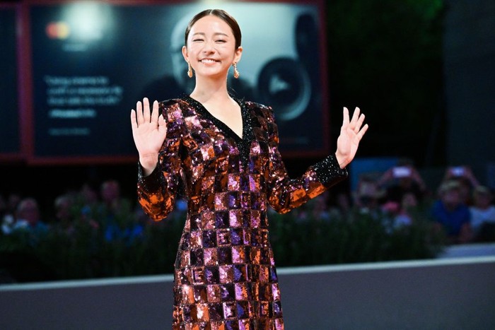 1242971260 Japanese actress Fumino Kimura arrives on September 5, 2022 for the screening of the film