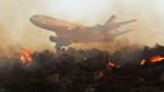 Aksi Helikopter hingga Pesawat Padamkan Kebakaran Hutan California