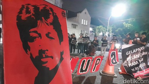 Aksi refleksi kematian Munir di Medan