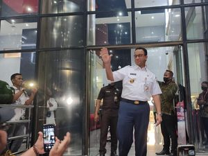 Anies Diteriaki Presiden Usai Diperiksa KPK