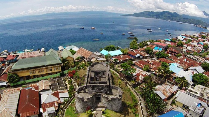 DCIM\104GOPROMedia sosial dihebohkan dengan foto sebuah benteng bersejarah di Ternate Maluku Utara Begini penampakan benteng bernama Tolukko ini.