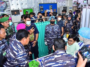 Sambut HUT ke-77, TNI AL Gelar Bhakti Kesehatan Serentak di Seluruh RI