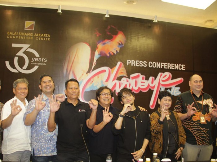 Erwin Gutawa saat ditemui di kawasan Jakarta Pusat.