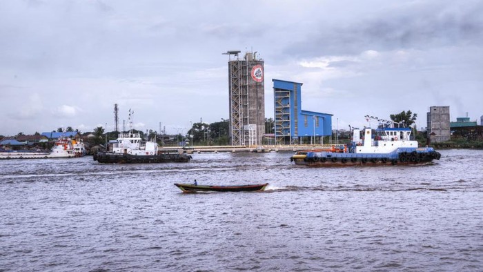 Fasilitas Packing Plant SIG di Banjarmasin,Kalimantan Selatan