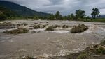 Parahnya Banjir di Sigi Sulteng, Jembatan Putus-Puluhan Warga Ngungsi