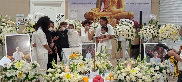 Jenazah Reza Gunawan di Rumah Duka