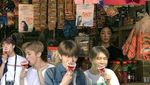 Keren! Hasil Editan 10 Penjual Makanan Kaki Lima di Indonesia Jualan di Luar Negeri