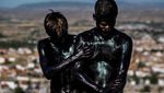 Keseruan Festival Paling Hitam di Spanyol