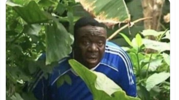 Fans Chelsea pun bersembunyi setelah timnya kalah. Foto: Twitter