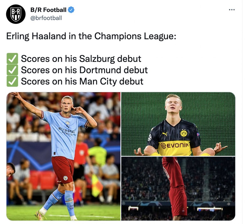 Meme Mbappe dan Haaland