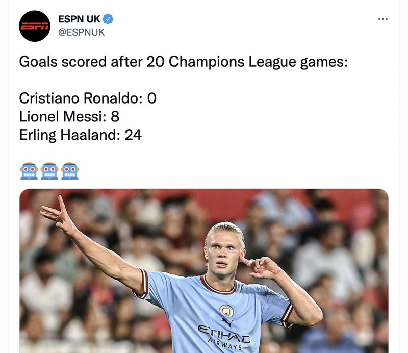 Meme Mbappe dan Haaland