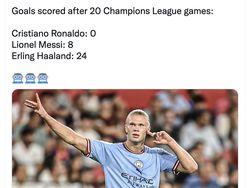 Fans di Twitter: Lupakan Messi-Ronaldo, Ini Era Mbappe-Haaland