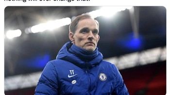 Tuchel diyakini masih salah satu pelatih terbaik dunia walau dipecat Chelsea. Foto: Twitter