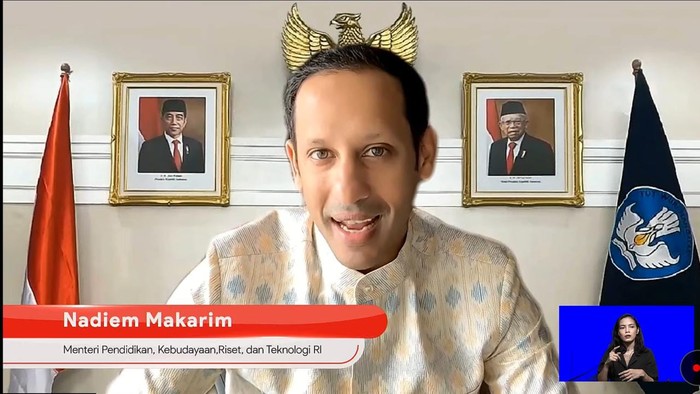 Mendikbudristek dalam Graduation Bangkit 2022