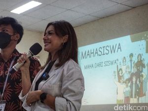Momen Najwa Shihab Isi Orientasi Mahasiswa Baru di Usahid