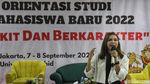 Momen Najwa Shihab Isi Orientasi Mahasiswa Baru di Usahid