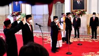 Lima orang yang dilantik menjadi anggota DKPP adalah I Dewa Kade Wiarsa Raka Sandi, Ratna Dewi Pettalolo,  Muhammad Tio Aliansyah, Heddy Lugito, dan J Kristiadi.