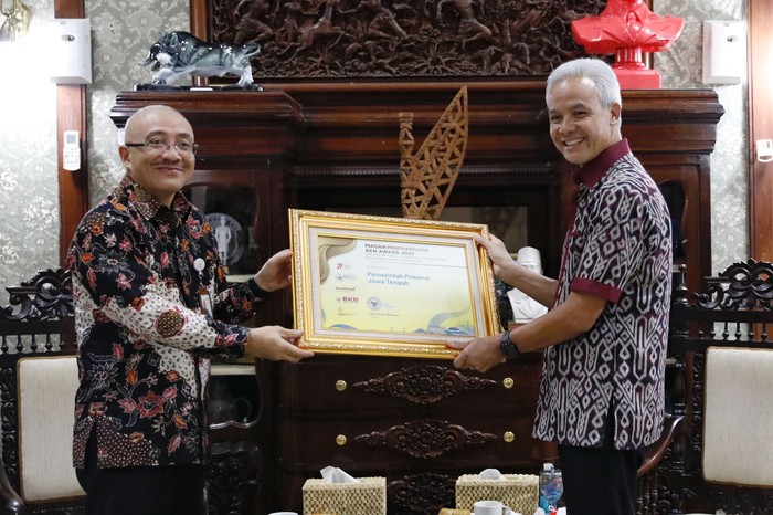 Pemprov Jateng Raih 3 Penghargaan BKN Award 2022