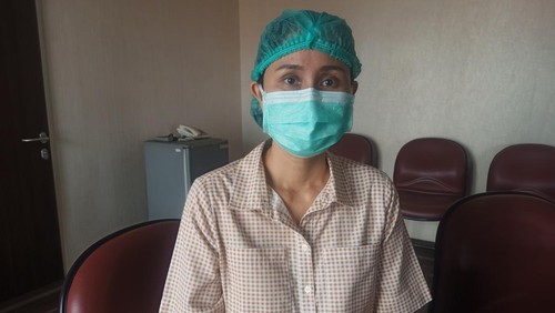 Staff medis di RS Mata Bali Mandara, Dr. Novita Rismawati, SpM (Pediatric Opthalmology) ketika ditemui detikBali pada Rabu (7/9/2022) di Jalan Angsoka No 8 Denpasar, Bali