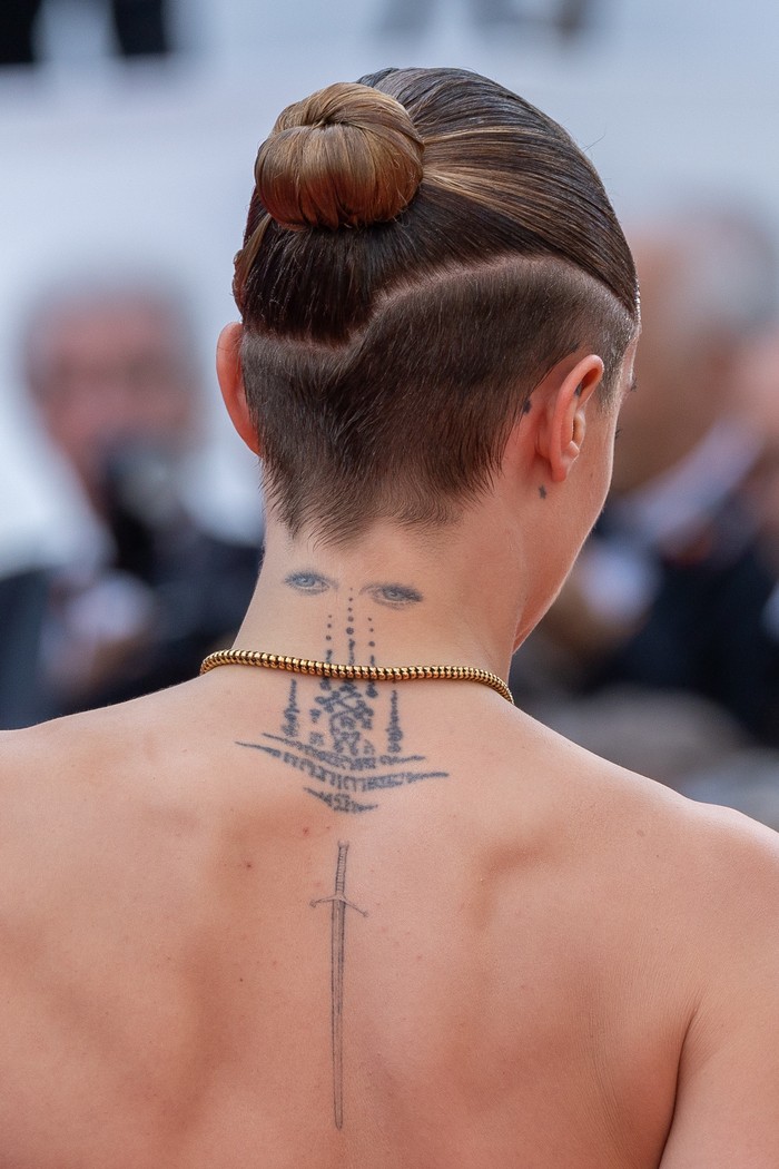 1399086240 CANNES, FRANCE - MAY 24: Model Cara Delevingne attends the 75th Anniversary celebration screening of