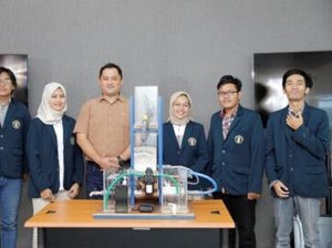 Mahasiswa UB Ciptakan Alat agar Air Hujan Bisa Diminum