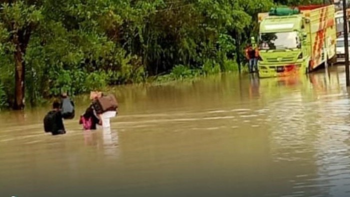 Banjir di Kutai Barat