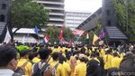 Demo di Semarang Memanas, Massa Ingin Masuk ke Kantor Ganjar