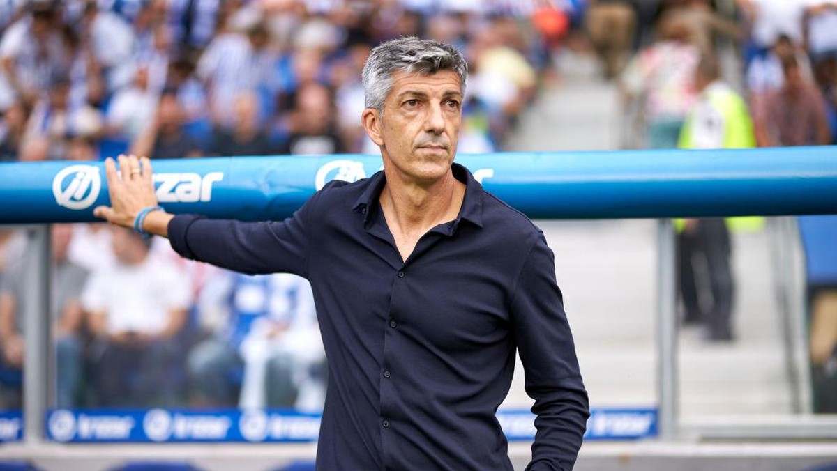 Pelatih Real Sociedad, Imanol Alguacil, menegaskan Real Madrid unggulan di semifinal Copa del Rey. (Foto: Getty Images/Quality Sport Images)