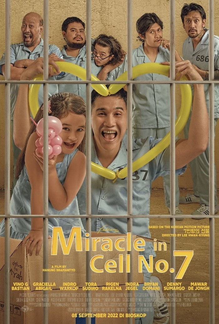 Jadwal Film XXI Bioskop Bali 8 September 2022, Miracle in Cell No 7