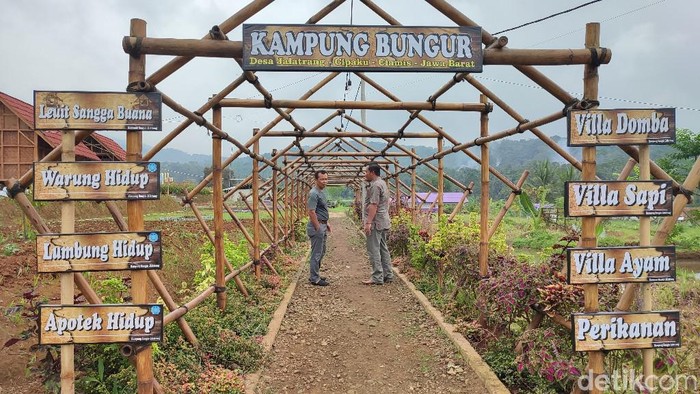 Kampung wisata Ciamis.