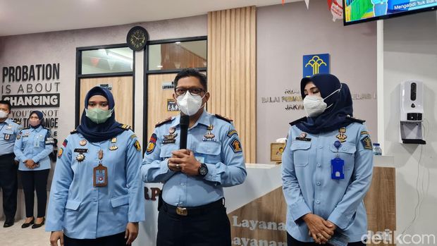 Kepala Bapas Kelas I Jaksel Ricky Dwi Biantoro