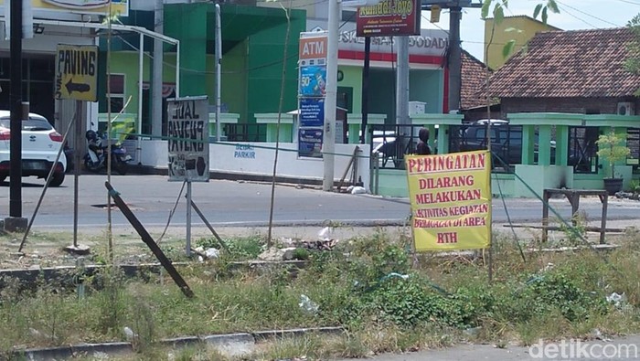 Lahan RTH yang diduga disalahgunakan Ketua RW di Candi, Sidoarjo berujung ditetapkan tersangka
