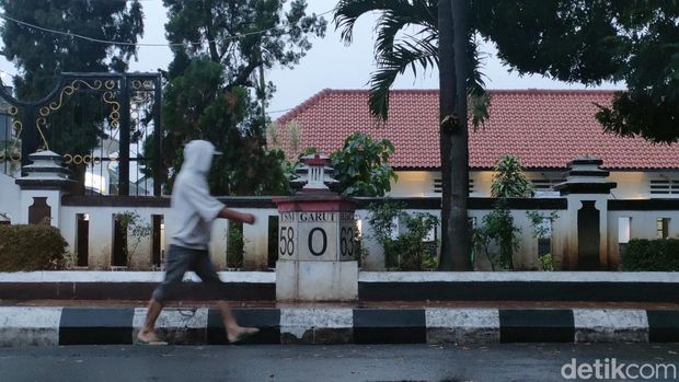 Lokasi titik nol di Garut.