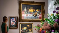 Lukisannya masuk dalam kategori Old Masters Evening Sale dalam rumah lelang Sothebys London.  Foto: Getty Images for Sothebys/Tristan Fewings