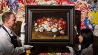 Jan Van Kessel dikenal sebagai seorang pelukis Flemish yang aktif di Antwerpen pertengahan abad ke-17.  Foto: Getty Images for Sothebys/Tristan Fewings