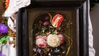 Publik Eropa bisa melihat lukisannya untuk pertama kalinya.  Foto: Getty Images for Sothebys/Tristan Fewings