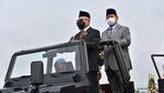 Momen Maruf Amin-Prabowo Naik Jip Cek Pasukan Komcad